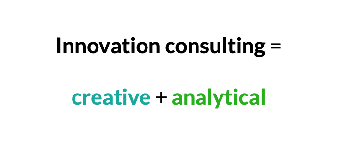 Innovation consulting job skills