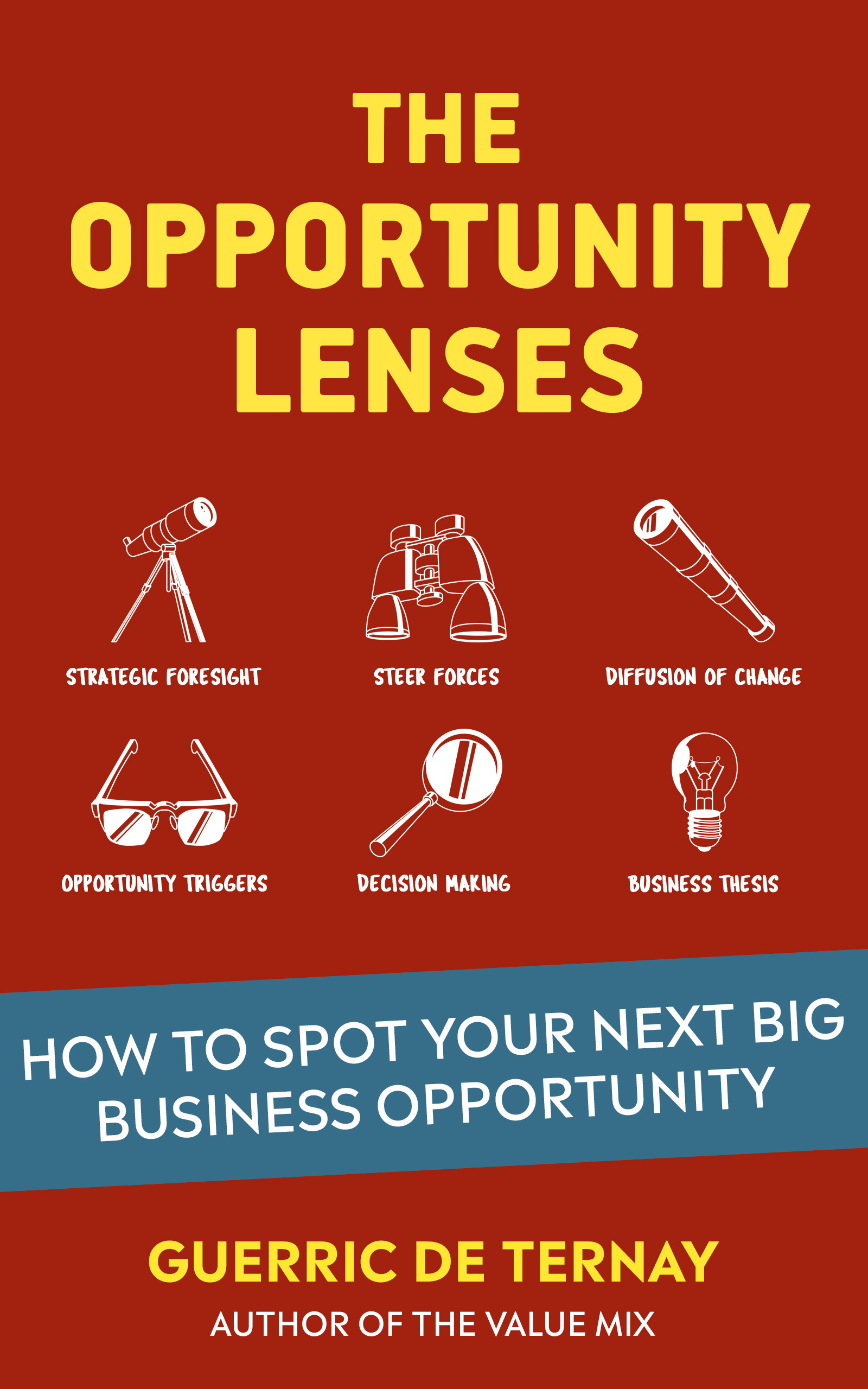 The Opportunity Lenses by Guerric de Ternay - Book Cover